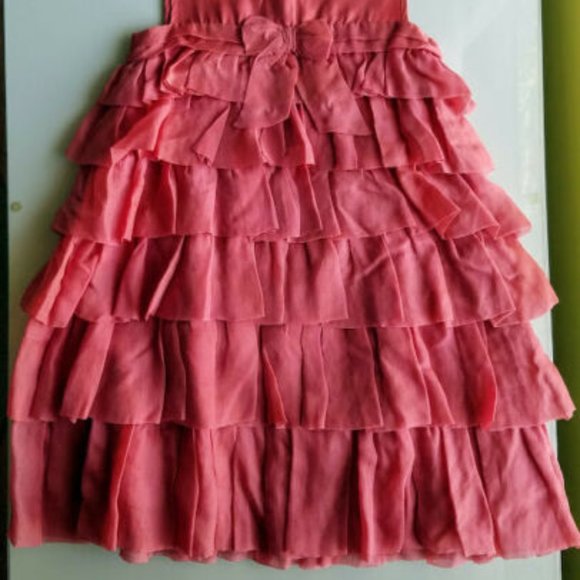 LITTLE MARC JACOBS "COOKIE" DRESS SIZE 6 100% SILK - Picture 2 of 6
